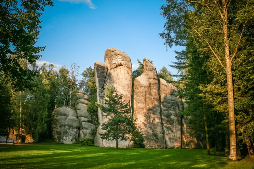 Wonderful Adrspach-Teplice Rocks in czech republic