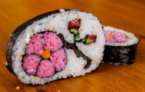 How to Make Flower Sushi Art – Amazing Food Recipe How to Make Flower Sushi Art – Amazing Food Recipe