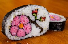 How to Make Flower Sushi Art – Amazing Food Recipe